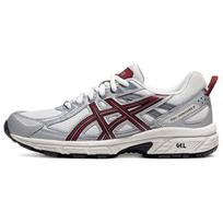 Asics Gel-Venture 6 žemi bėgimo bateliai moteriški baltos ir sidabrinės spalvos sportbačiai 1012B359-104 37