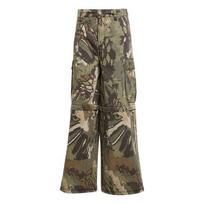 Adidas Originals Kelnės su nuimamomis klešėmis Cargo KD2254 XL žalia