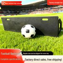 Nešiojama futbolo atmušimo lenta vaikams treniruoti kamuolio valdymo ir perdavimo įgūdžius Black 1000x400x400