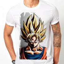Dragonball Z DBZ Goku marginti mados marškinėliai S