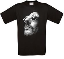 Leonas Profas Jean Reno Natalie Portman Filmas Kultinis Unisex Marškinėliai S