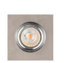 Spot-Light 2515136 - LED įmontuojamas šviestuvas VITAR 1xGU10/5W/230V betonas