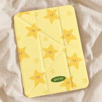 Apsauginis planšetinio kompiuterio dėklas iPad Pro 12.9/iPad Air 13 2024/iPad Air 13 2025/iPad Mini 6 7/iPad 9.7/iPad Pro 13 11/iPad 11 10.9/iPad 10.2 su dėklu rašikliui iPad Mini 6 2021 gryna