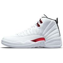 Air Jordan 12 Retro Twist Vyriški sportbačiai Balti Universiteto-raudoni Juodi CT8013-106 44.5