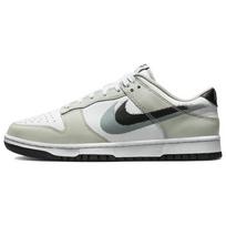 Nike Dunk Low Purškiamais dažais nupieštas Swoosh Vyriški kedai Pilki FD0661-100 40