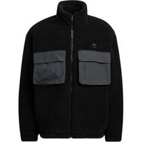 Adidas Originals Trefoil Vienspalvis Sportinis Vilnos Striukė Vyriški Striukės Juoda IC8162 XS