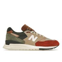 Ronnie Fieg x Frank Lloyd Wright Foundation x New Balance 998 Pagaminta JAV Broadacre City - Chutney Unisex Sportbačiai Daugiaspalviai Smėlio spalvos U998KH1 44.5