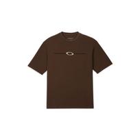 Jordan X Travis Scott Raidės Logotipo Spaudinys Apvalia Kaklo Trumpomis Rankovėmis Marškinėliai Vyriški Viršutiniai Drabužiai Marmoto Ruda DZ5511-274 S