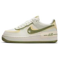 Nike Air Force 1 Shadow Šviesiai dramblio kaulo spalvos Aliejinės žalios spalvos Moteriški sportbačiai FN6335-101 36
