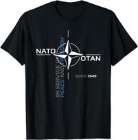 Taika ir Laisvė OTAN NATO Marškinėliai Viršutiniai Drabužiai L