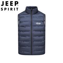 JEEP SPIRIT Vyrų lengvas pūkinis liemenė rudeniui/žiemai XL