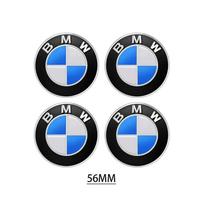 56/65mm Automobilio emblemos Ratlankio centro dangtelio lipdukai BMW E36 E46 E60 E90 E91 E92 E93 Padangos centro dangtelio ženklelio lipduko priedai