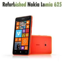 Atnaujintas Nokia Lumia 625 Microsoft Windows Mobilusis Telefonas Su 1 SIM No charger raudona