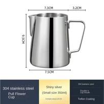 350/600ML Kavos Pieno Putojimo Ąsotis 304 Nerūdijančio Plieno Tiksli Skalė Aukštos Kokybės Latte Barista Profesionalus Kavinės Indas