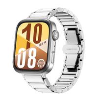 Aukštos kokybės keraminis dirželis Huawei Watch Fit 4 Pro 3, drugelio užsegimo grandinėlės apyrankė Huawei Fit3 Fit4 Fit4Pro, metalinė juosta Huawei Fit 4 Pro