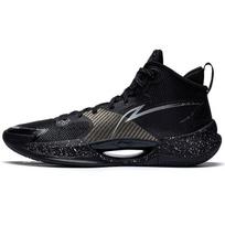 Li-Ning Ultra Light Series Shock Absorption Non-Slip Mid-Top Basketball Shoes Men Sneakers Black ABAS027-11 40⅓
