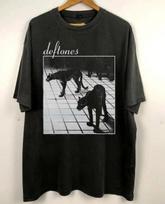 Deftones Grupės Marškinėliai, Deftones Vintažiniai Unisex Marškinėliai 2XL