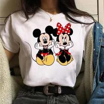 Cool New Trendy Minnie Mouse Tshirt Cute Unisex Tshirt Funny Top Short Sleeve Street  Fashion Unisexs Tshirt Clothing S