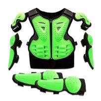 Armor Suit Vaikų krūtinės apsaugos nuo kritimo Apsaugos nuo kritimo rinkinys Balance Bike Armor Apsauginis jojimo kostiumas žalia