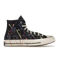 Converse Chuck 70 High Dažų Taškeliai - Juodi Unisex Kedai Hyper-Magenta Egret 170801C 35