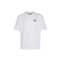 Jordan Flight Essentials Vienspalviai Marškinėliai su Logotipu Laisvo Kirpimo Apvalia Kaklo Iškirpte Pusrankoviais Vyriški Viršutiniai Drabužiai Balti DZ7314-100 XXL