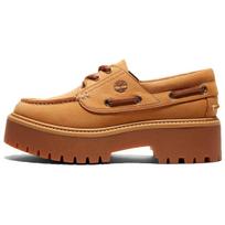 Timberland Stone Street Platform Batai Batai Kviečių spalvos Moteriški Kedai Rudi TB0A6AUS231 37.5