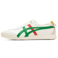 Onitsuka Tiger Mexico 66 Odiniai Sportiniai Patogūs Neslystantys Atsparūs Dėvėjimuisi Žemi Kasdieniai Batai Unisex sportbačiai Balti Raudoni Žali 1183B889-103 37
