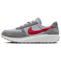 Nike Waffle Debut Pilki su universiteto raudona vyriški sportbačiai Cool-Grey White FJ4195-004 41
