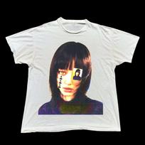 Y2K Retro Printed Short-sleeved Harajuku High-street Style T-shirt Crew Neck High-quality Top Niche Creative Design Top Unisex S