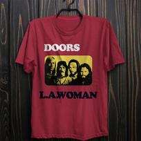 The Doors L.A. Moteris Jim Morrison Mylėk ją beprotiškai Jodinėtojai audroje Marškinėliai Unisex Marškinėliai XXXXL
