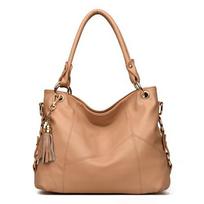 Krepšiai su viršutine rankena moterims Odinės rankinės Dizaineris Moterims Messenger Crossbody Pečių krepšiai Retro Tote chaki
