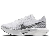 Nike ZoomX VaporFly Next% 3 Balti Dalelių Pilki Moteriški Sportbačiai Metaliniai Sidabriniai Tamsiai Dūminiai Pilki DV4130-100 36.5