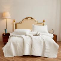 Prabangus aksominis antklodės ir lovatiesės rinkinys: Trijų dalių aukštos klasės europietiško stiliaus komplektas su daugiafunkcine paklode ir antklode 220x240cm bed cover