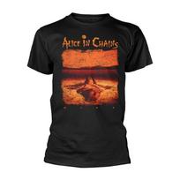 Alice In Chains Išblukę Purvo Licencijuoti Marškinėliai Vyriški- M
