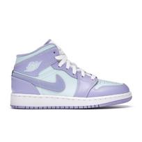 Air Jordan 1 Mid GS Purple Pulse Vaikams Sportbačiai Arctic-Punch Glacier-Blue 554725-500 36