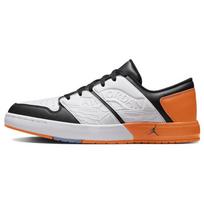 Air Jordan Nu Retro 1 Low Shattered Backboard vyriški sportbačiai, balti, juodi, oranžiniai-gelsvi, DV5141-108 41