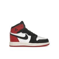 Air Jordan 1 Retro High OG PS Black Toe Reimagined Vaikiški sportbačiai Raudoni Varsity-Raudonai Balti FD1412-106 29.5