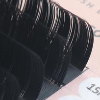 ANNAFRIS L Blakstienos,L+/LC/LD/LU(M) Curl Individual Blakstienos Natural Silk Mink Matte Extension Dirbtinės Blakstienos Faux Cils Maquillage 0.07mm   LC    8-15mm MIX juoda