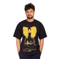 Wu Tang Clan Wu Monk juodi unisex marškinėliai S