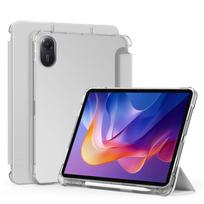 Xiaomi Redmi Pad 2 Magnetinis trijų dalių apsauginis dėklas su vieta rašikliui, Skaidrus matinis minkštas apvalkalas Redmi Pad 2 (10.95 inches)