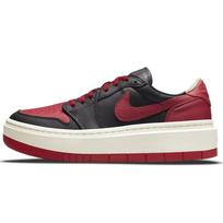 Air Jordan 1 Elevate Low SE Bred Moteriški sportbačiai Juodi Gym-Red Sail DQ1823-006 38.5