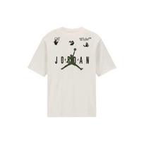OFF-WHITE x Jordan marškinėliai (Azijos dydis) Balti vyriški gatvės drabužiai DM0062-054 XS white