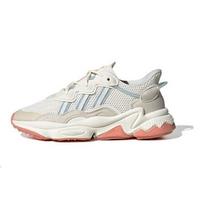 Adidas Originals Ozwego J Patogūs universalūs ilgaamžiai žemi vaikiški laisvalaikio batai Vaikiškas sportbačio modelis Off-White IG0788 38⅔