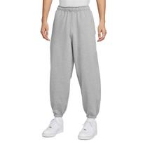 Nike Solo Swoosh Patogios laisvalaikio kelnės su rankogaliais Vyriškos kelnės Tamsiai pilkos HV1089-063 S