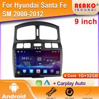 „Android“, skirtas „Hyundai Santa Fe SM 2000–2012“, skirtas JAC S1 (Reinas) 1 2007–2013 m. radijo stereo multimedijos grotuvo navigacijos ekranas 4 core 1GB+32GB carplay