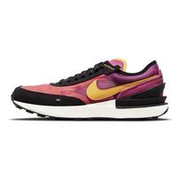 Nike Waffle One GS Aktyvus fuksijos spalvos Vaikiški sportbačiai Rožiniai Juodi Kokoso pienelio spalvos DC0481-600 36