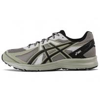 ASICS Jog 100S 2E Plati Danga Akmens Uolienos Juoda Unisex Sportbačiai Pilki 1201A715-020 36