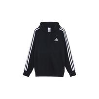Adidas 3 juostelių su užtrauktuku gobtuvas vyriški striukės Juoda GK9032 XXXL