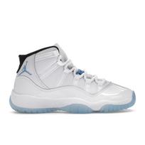 Air Jordan 11 Retro GS Legend Blue / Columbia 2024 Vaikų sportbačiai Balti Juodi 378038-104 36 gray