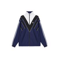 Adidas Originali šilta neperpučiama kvėpuojanti striukė su užtrauktuku ir stovinčia apykakle, unisex striukė, mėlyna JW9740 XS